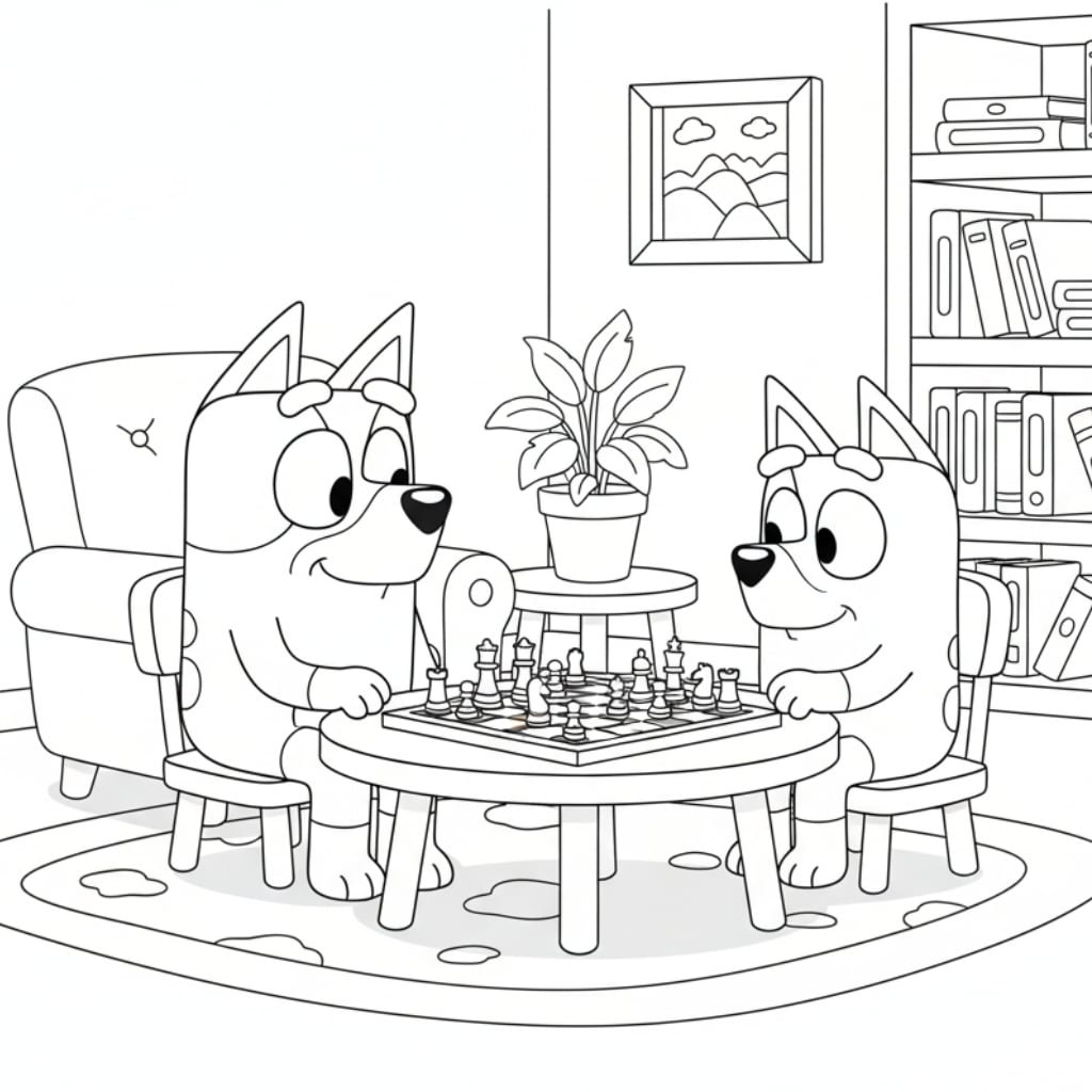 bluey chess