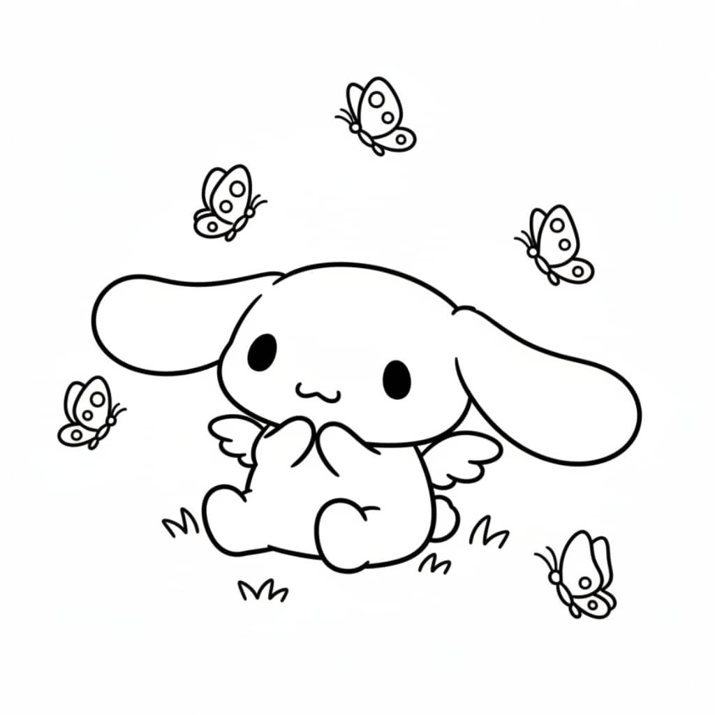 cinnamoroll butterfly