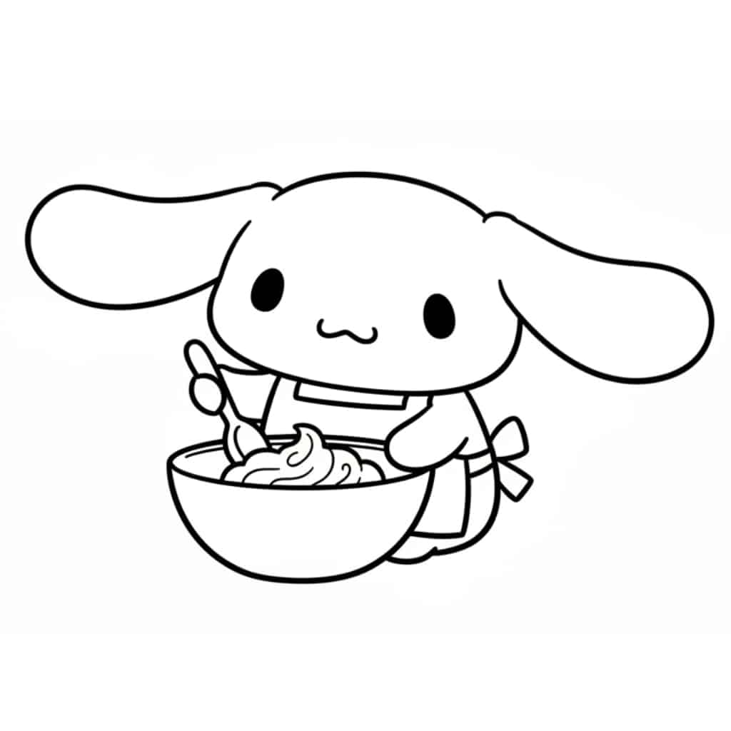cinnamoroll cookie dough