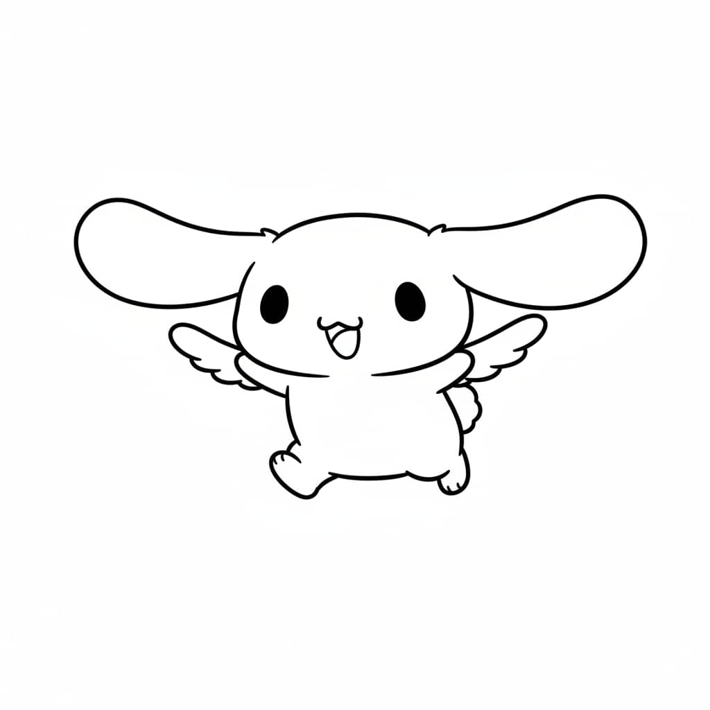 cinnamoroll flying