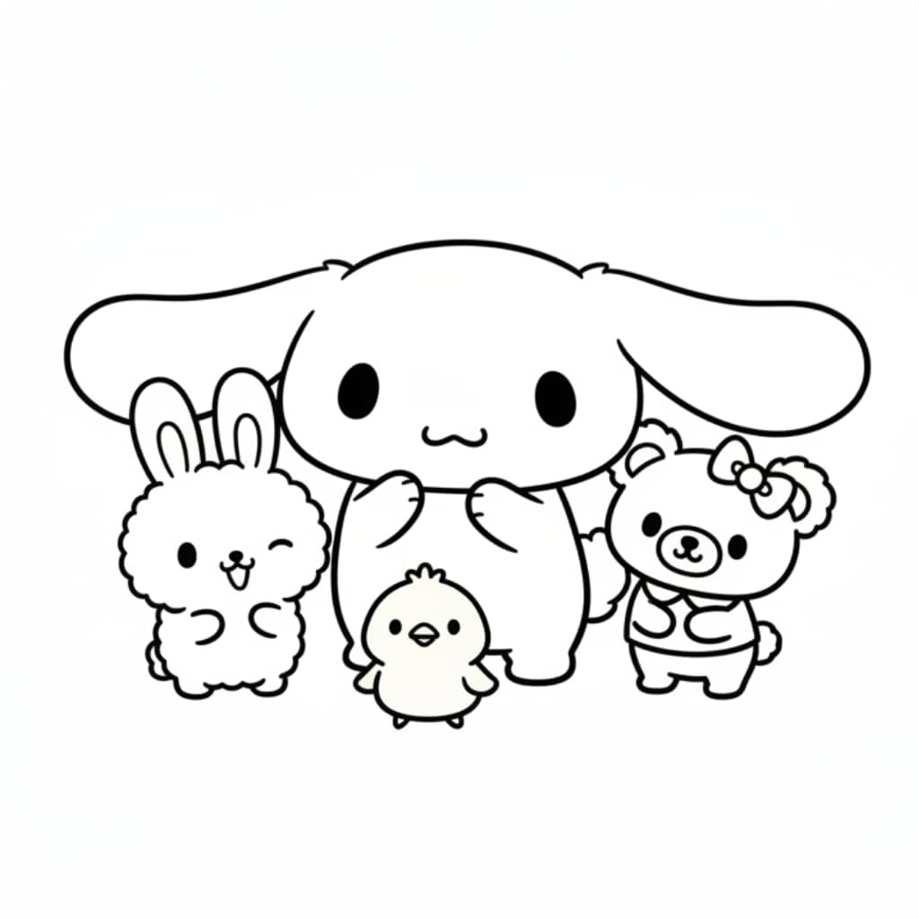 cinnamoroll friends