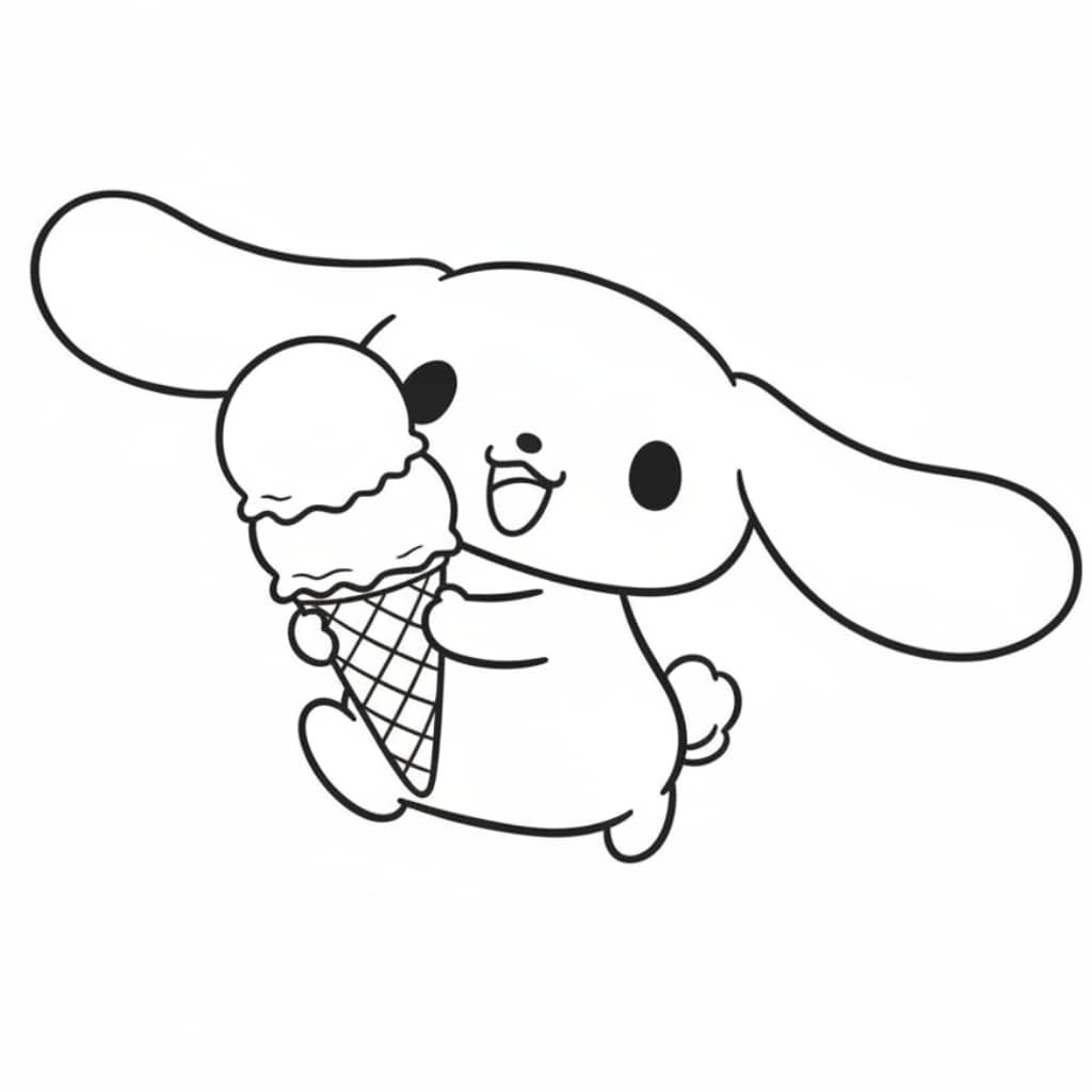 cinnamoroll ice cream