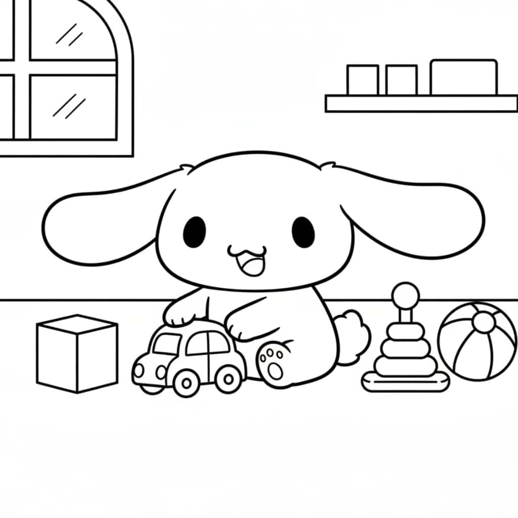 cinnamoroll indoor play scene