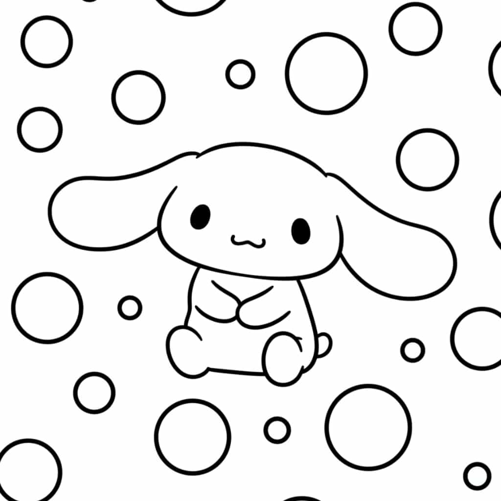 cinnamoroll polka dots