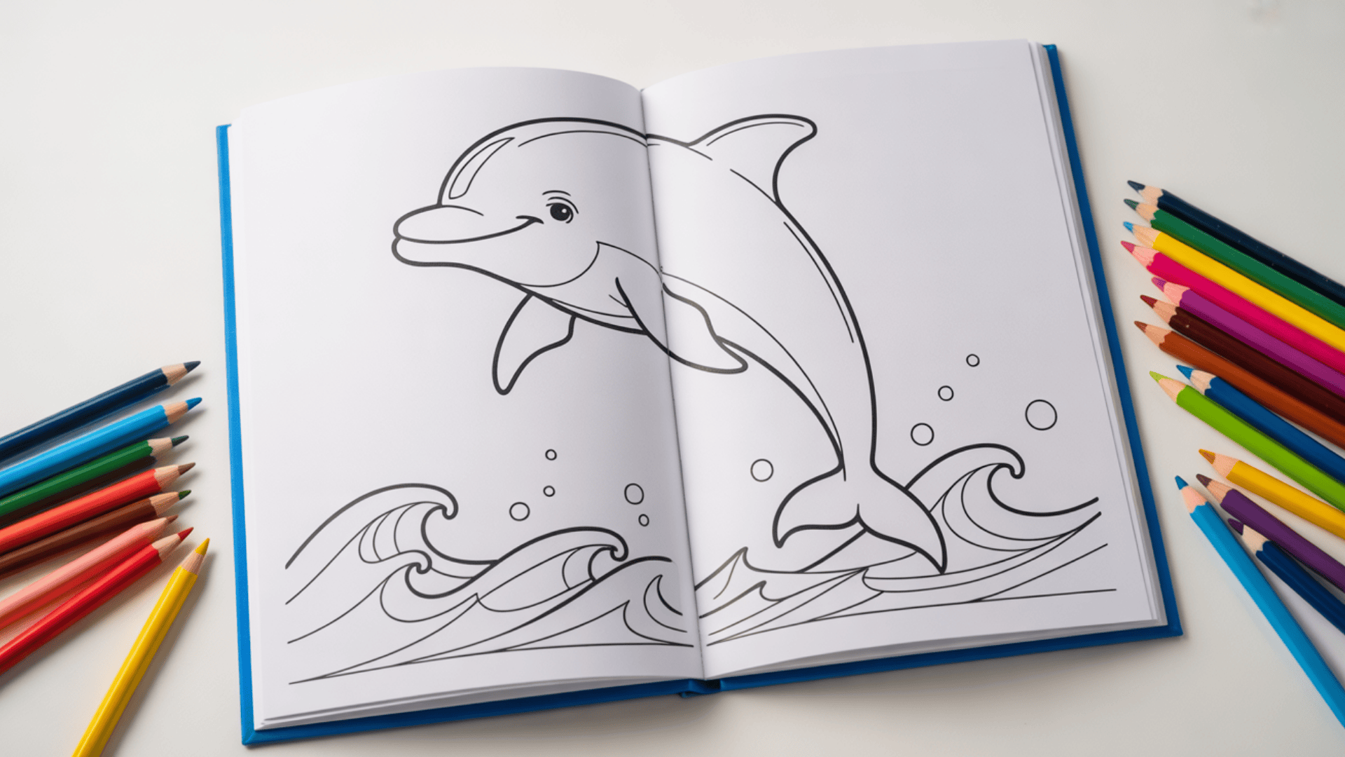 dolphin coloring pages
