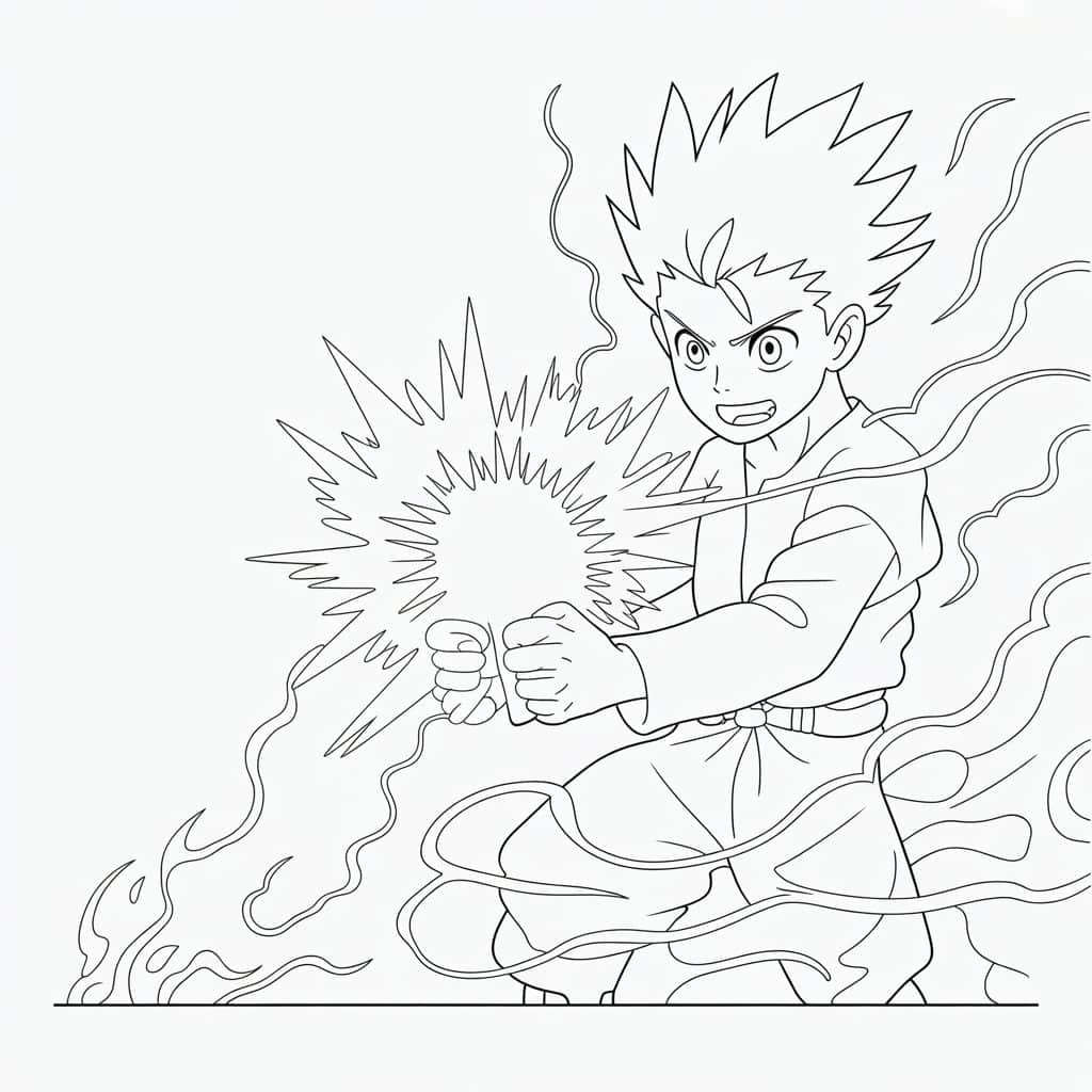 gon using nen