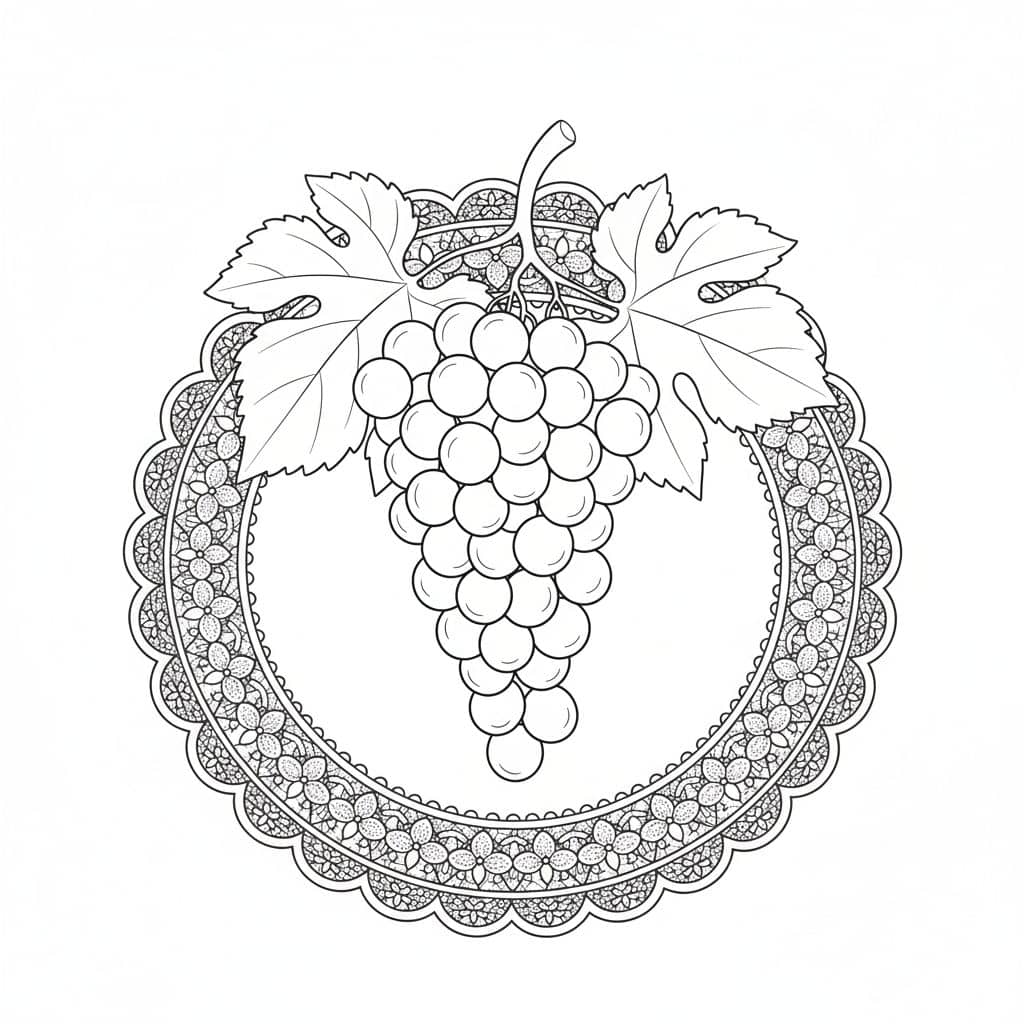 grape decoration