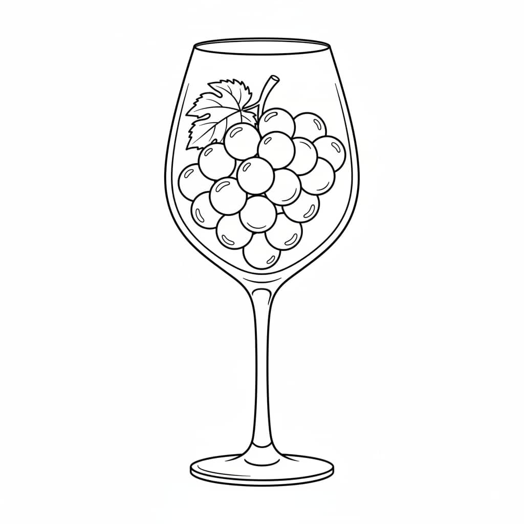 grape wine glass