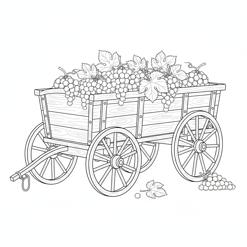 grapes cart