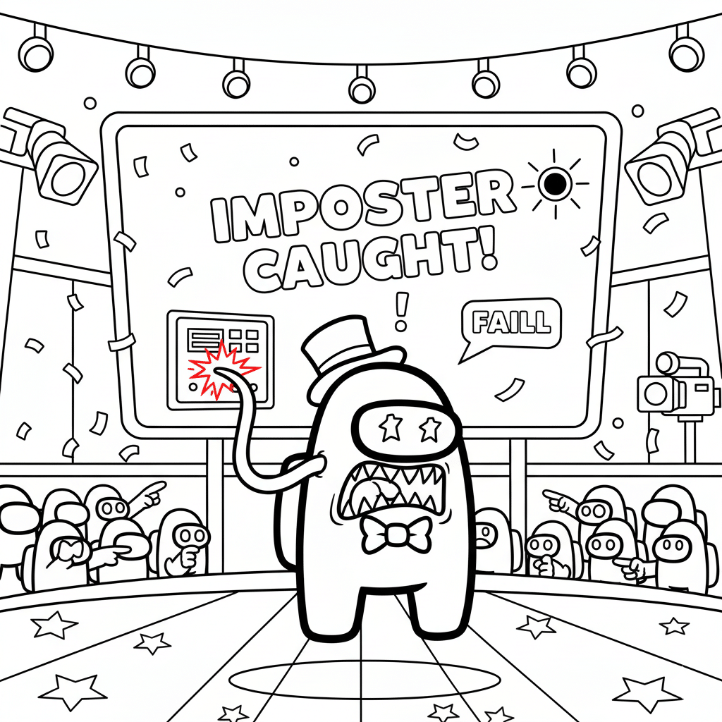 imposter caught red handed