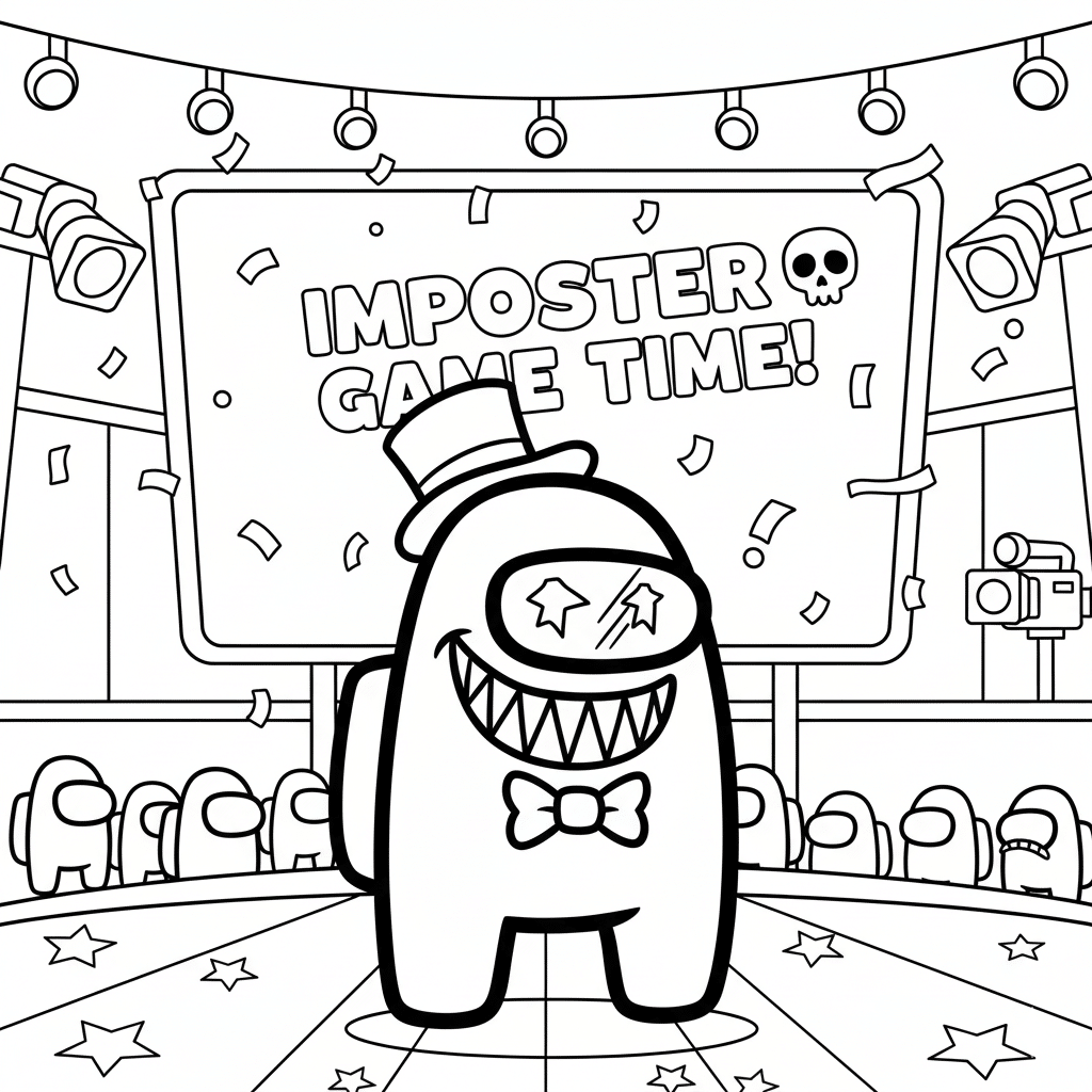 imposter grinning wickedly