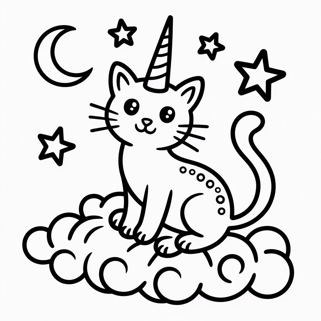 kittycorn on a castle roof