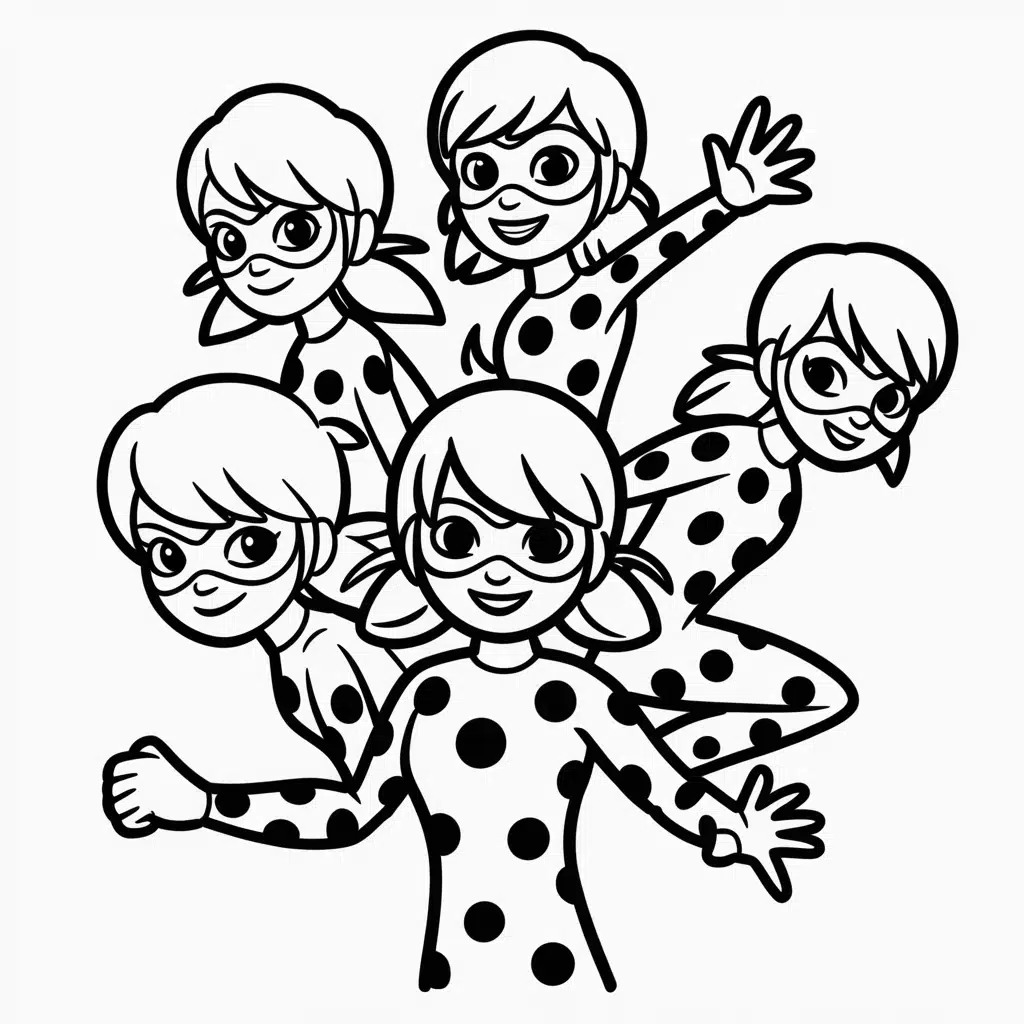 miraculous ladybug group shot