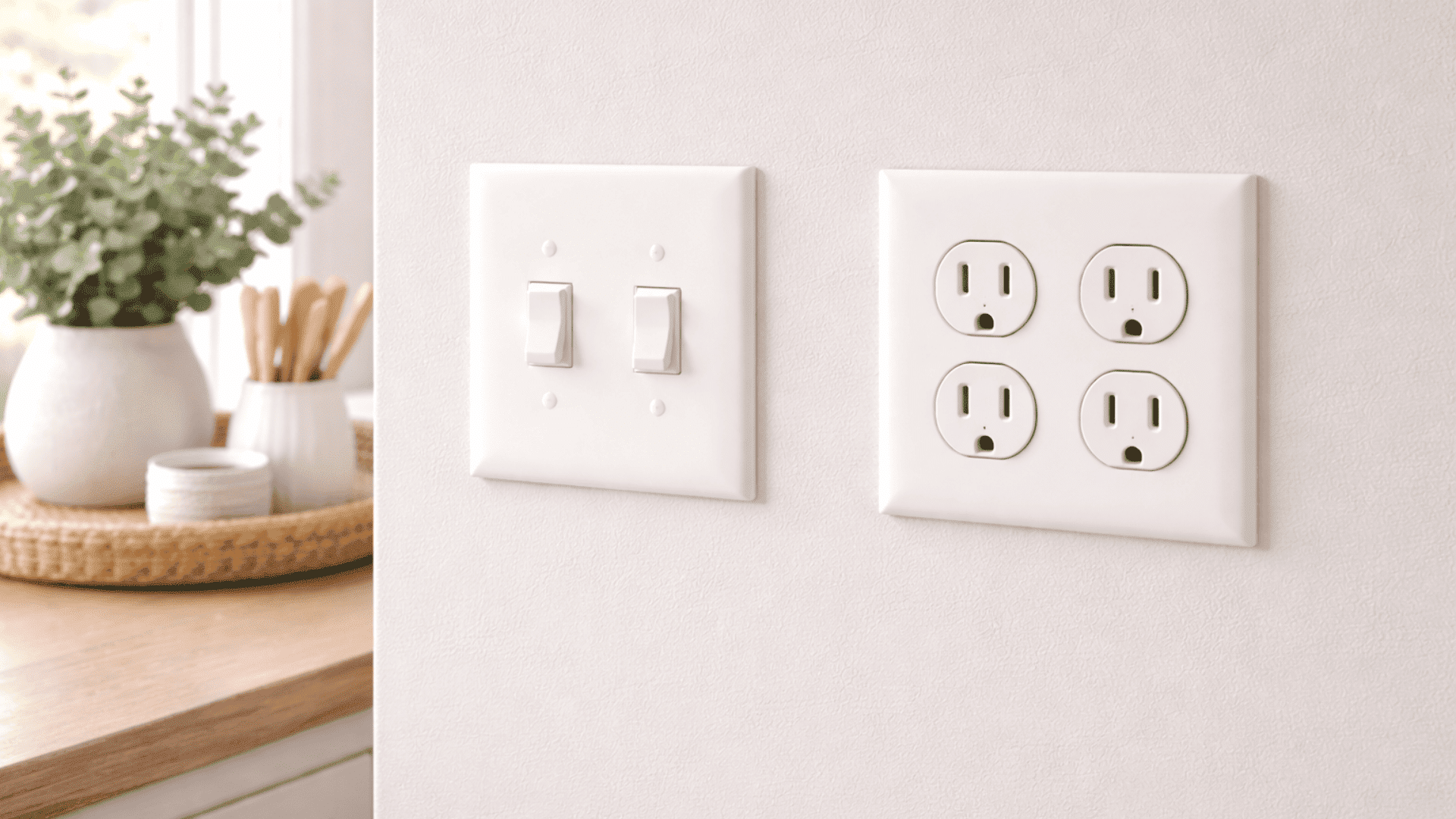 painted outlet and switch covers