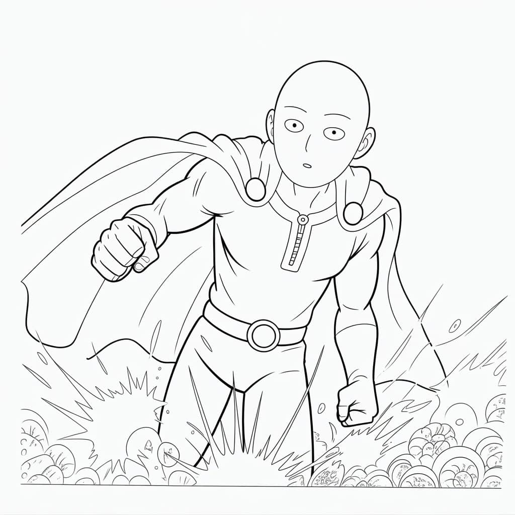 saitama one punch man