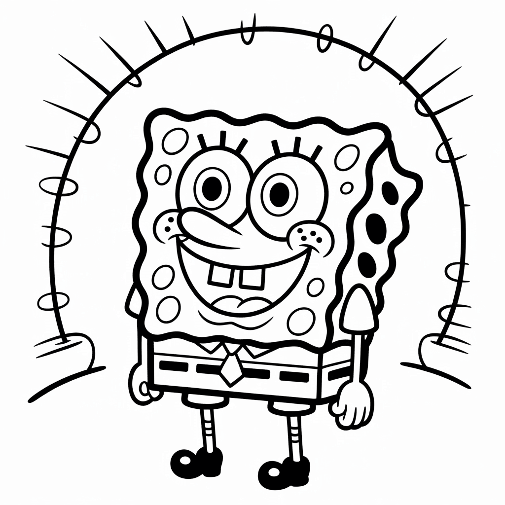 spongebob at the krusty krab