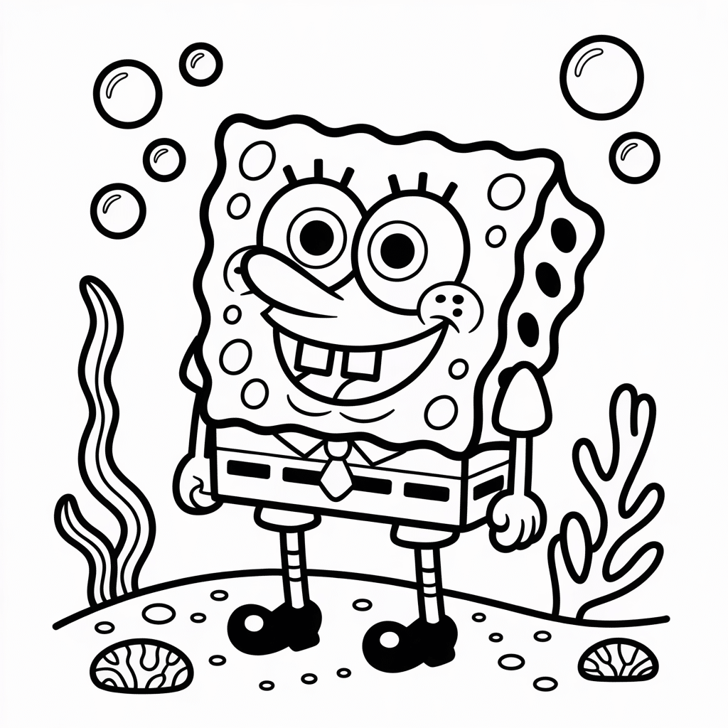 spongebob underwater background