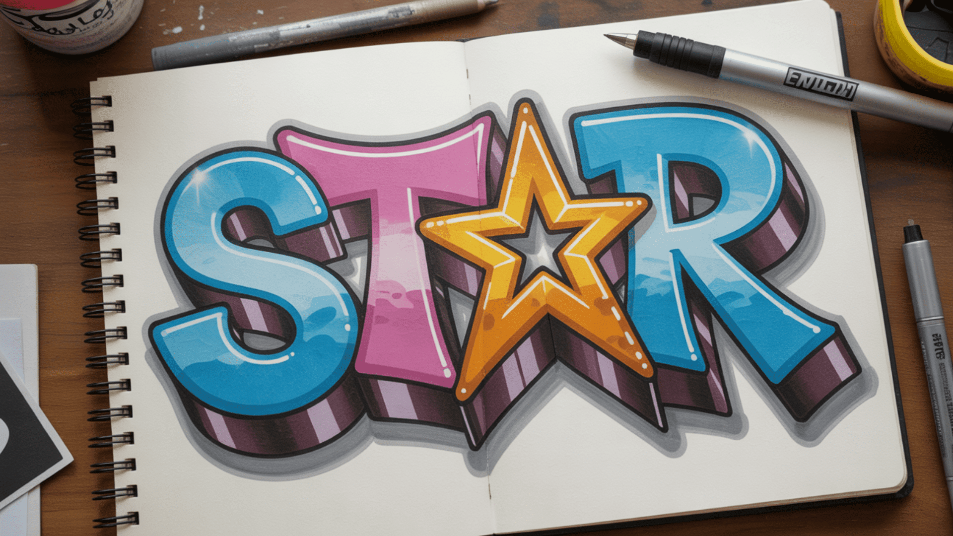 step 5 add color shadows and effects