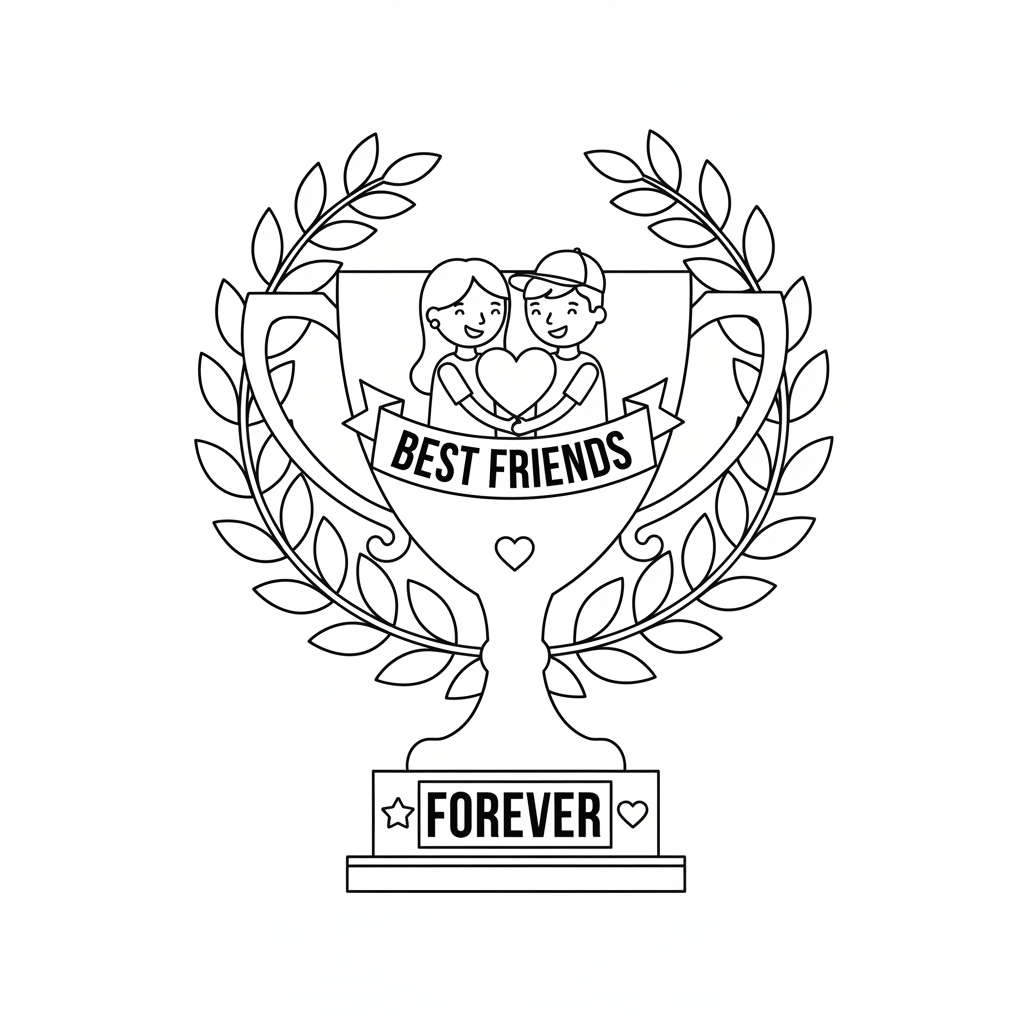 Best Friend Trophy