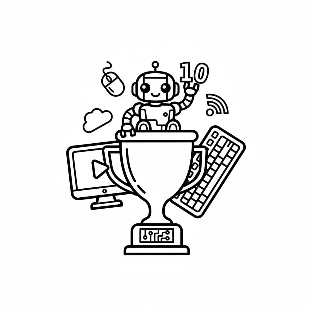 Coding Whiz Trophy
