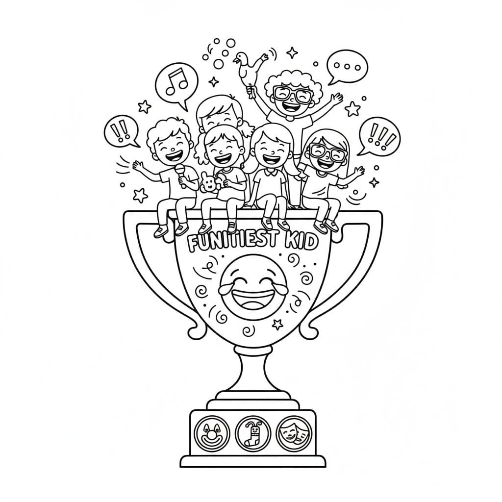 Funniest Kid Trophy