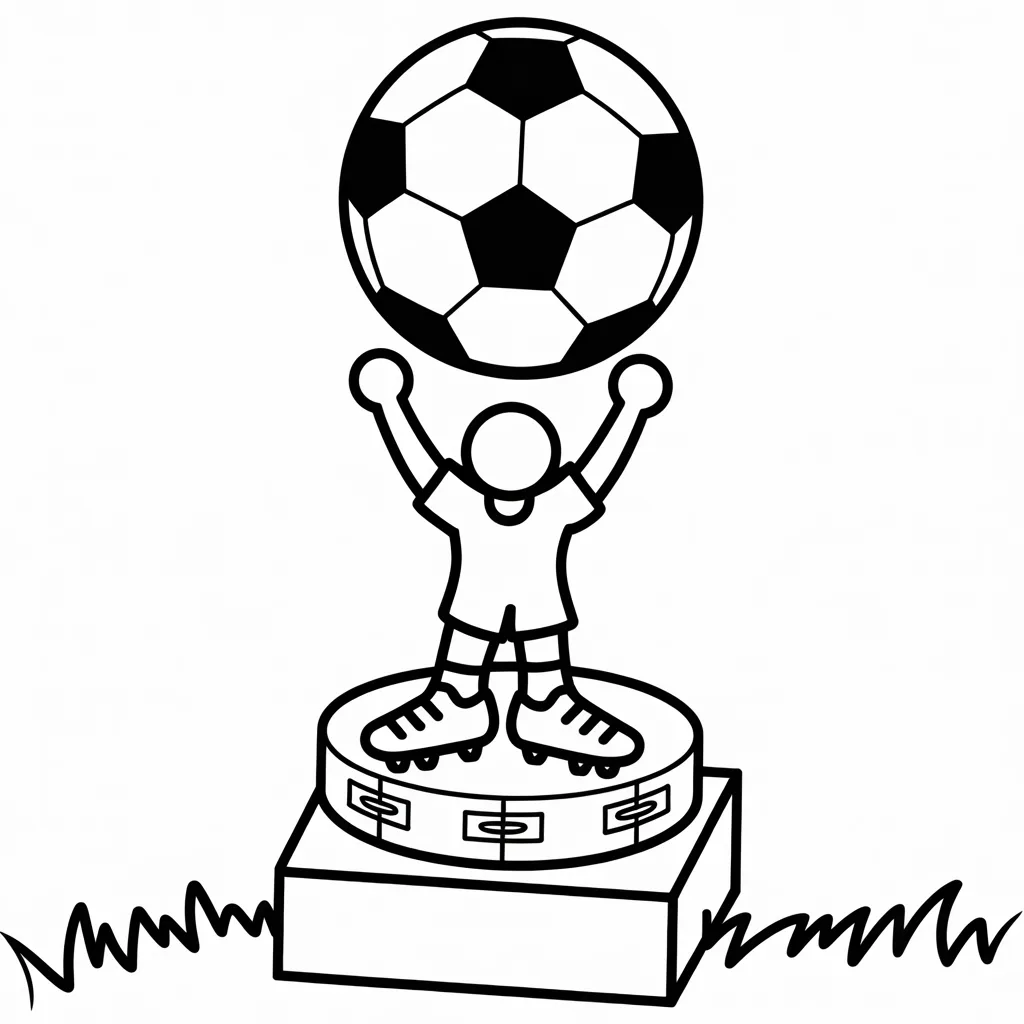 Soccer Ball Trophy