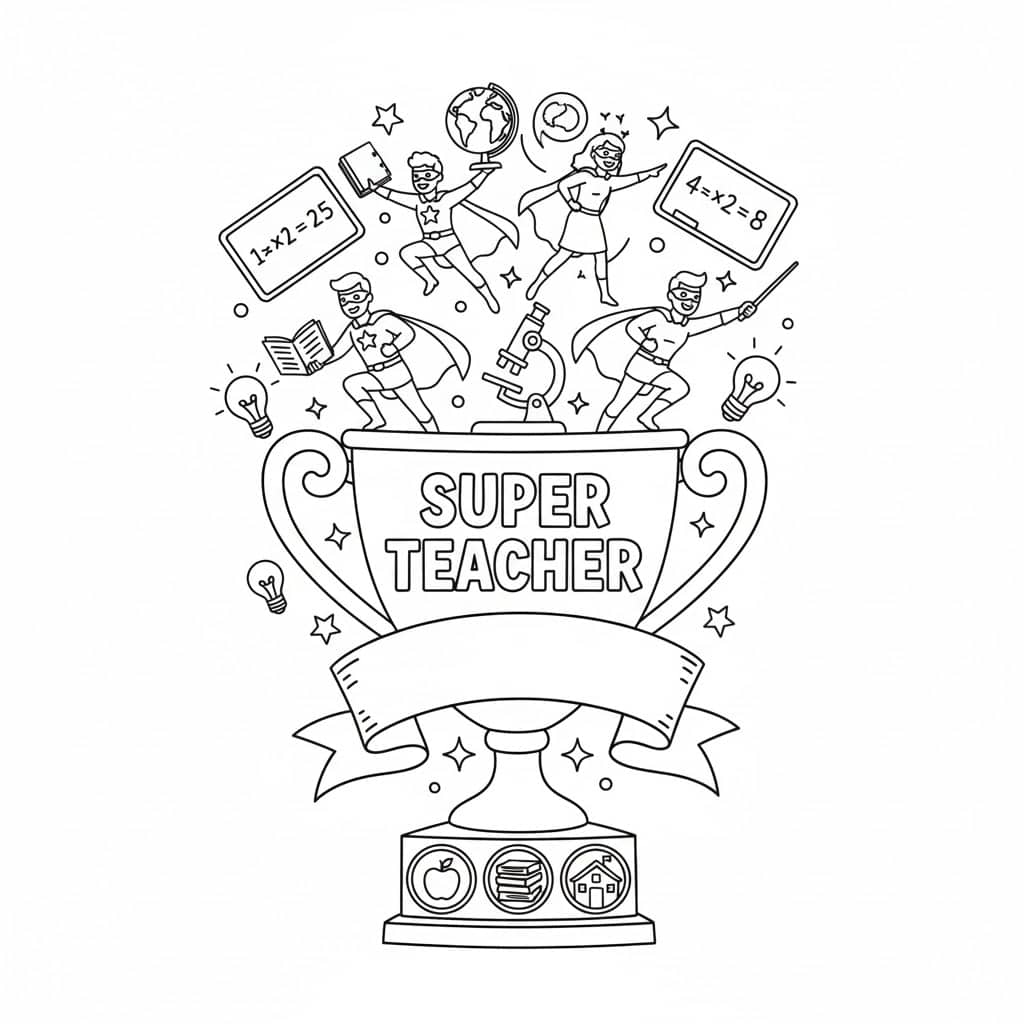 Super Teacher Trophy