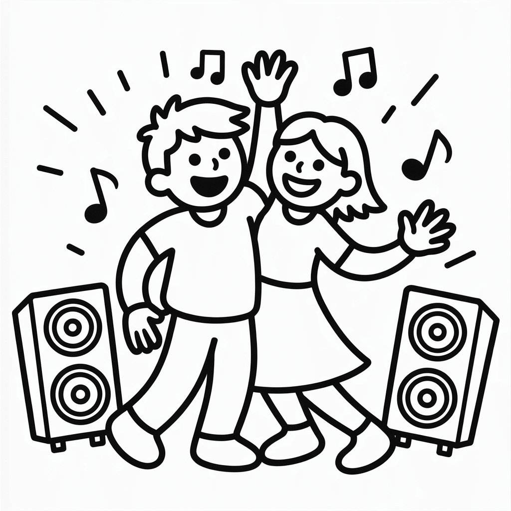 boyfriend and girlfriend dance off