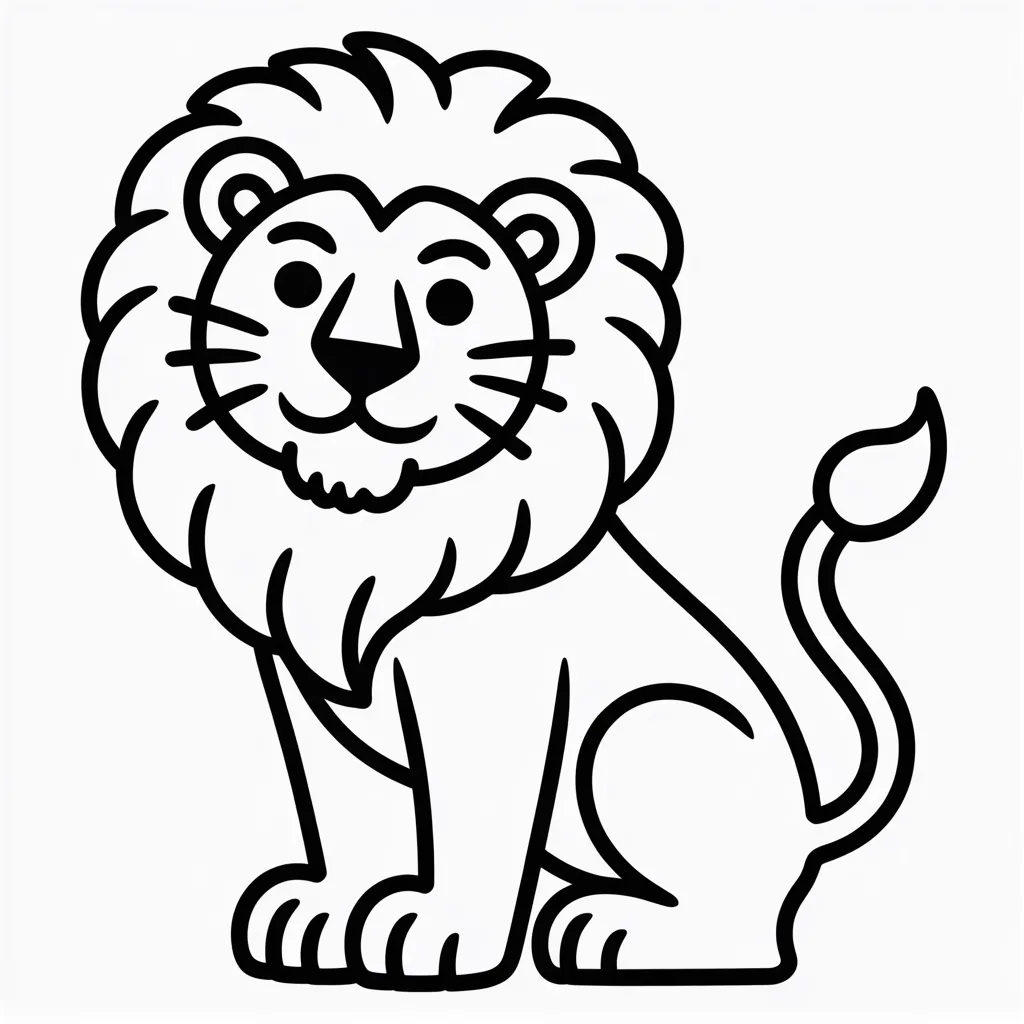 classic lion design
