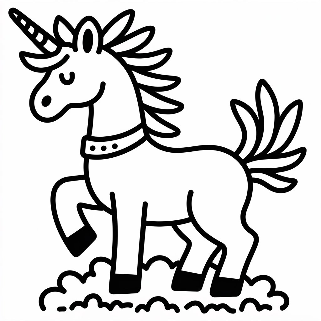 classic unicorn design