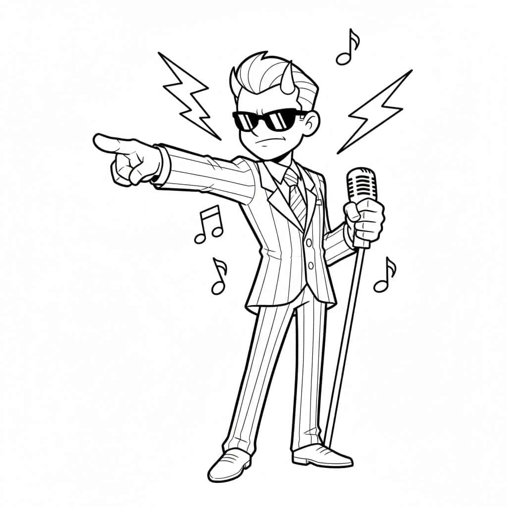 daddy dearest pointing sheet