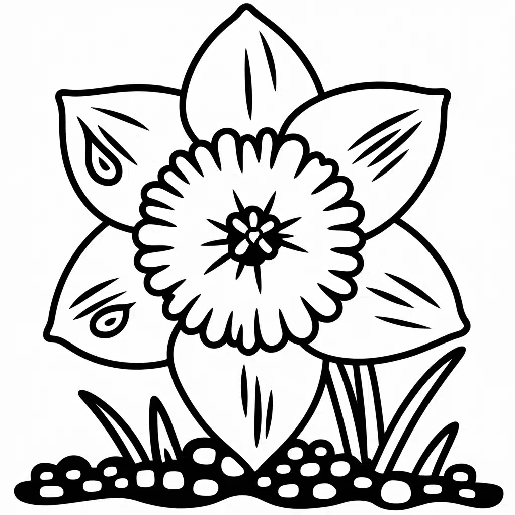 daffodil in full bloom