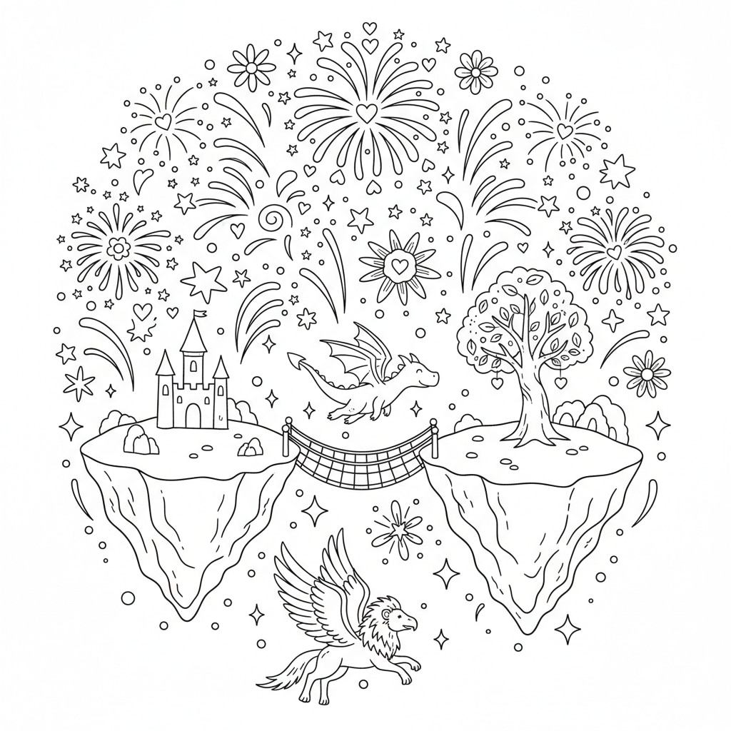 fireworks fantasy world