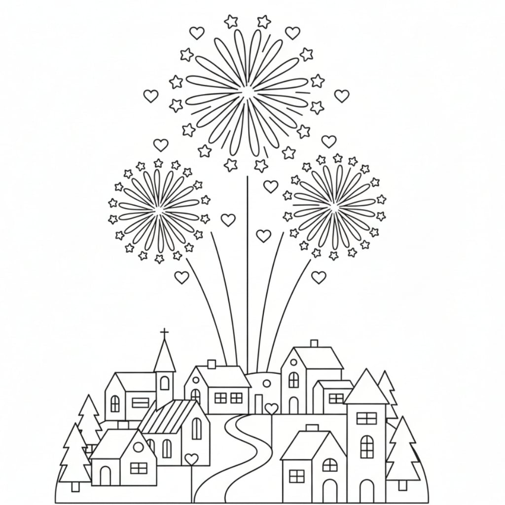 fireworks village