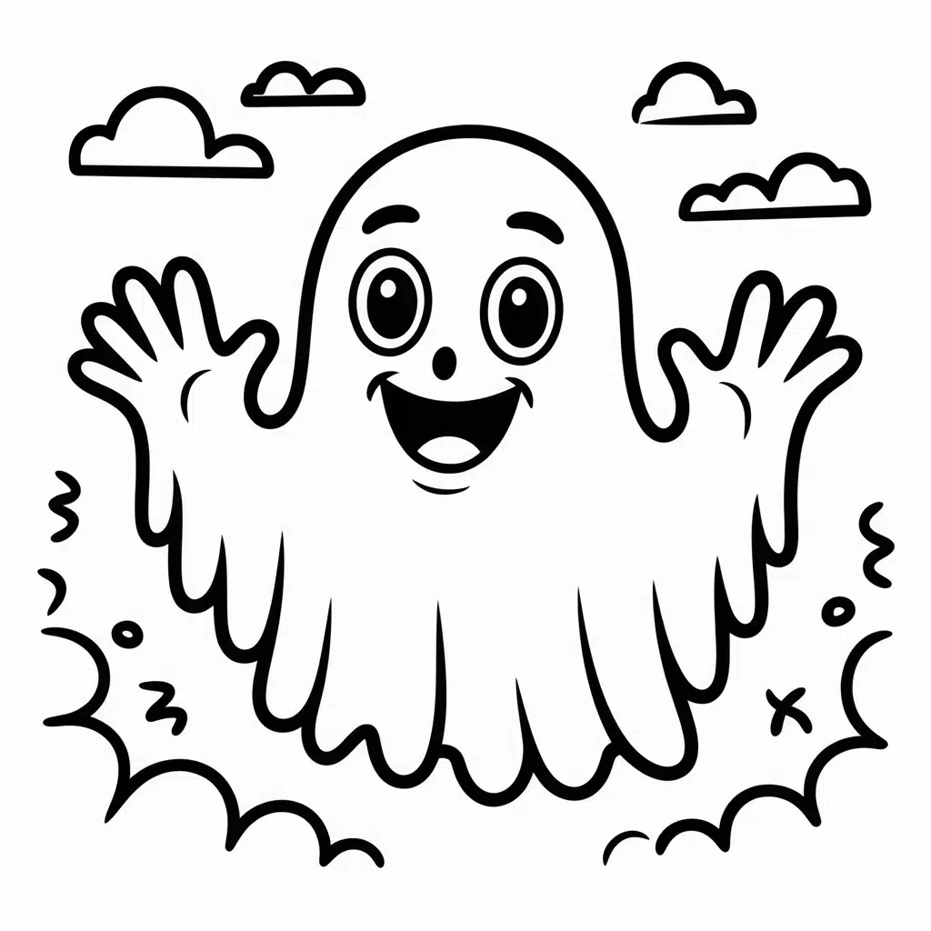 friendly ghost character