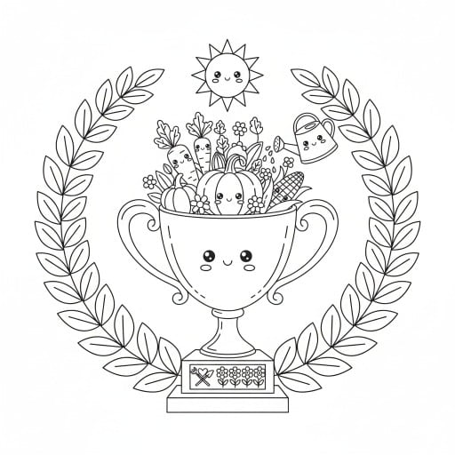 garden champion trophy