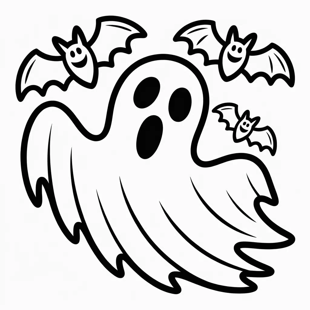 ghost and bats