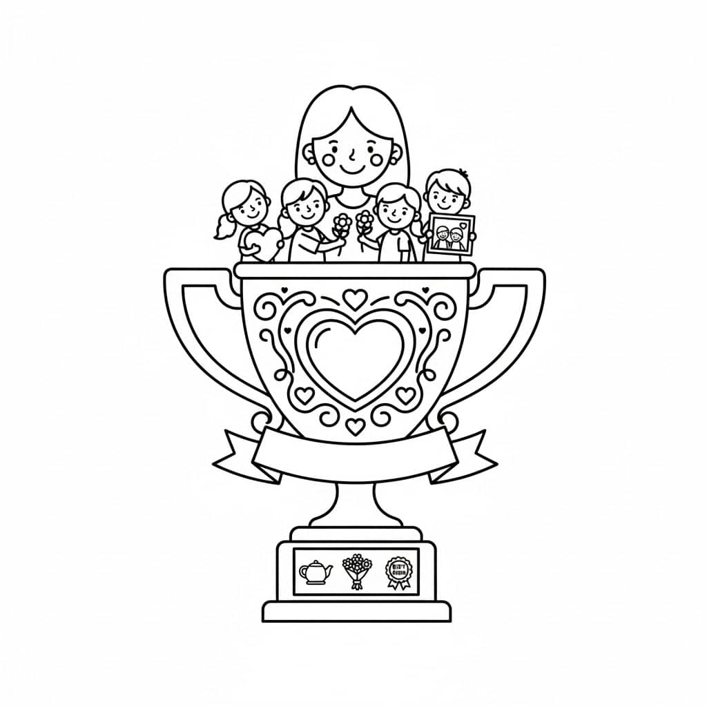mothers day trophy
