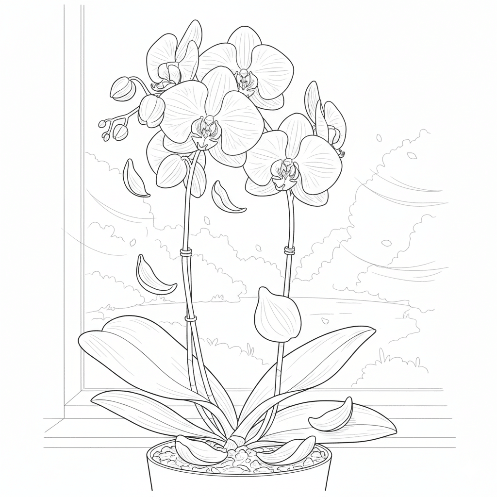 orchid with falling petals.jpg