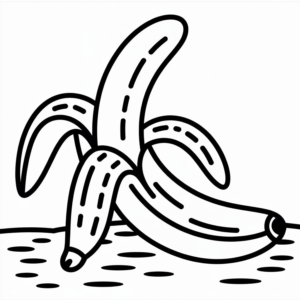 peeling banana