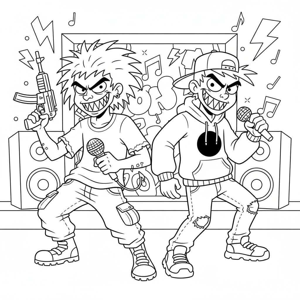 pico and boyfriend rap battle sheet