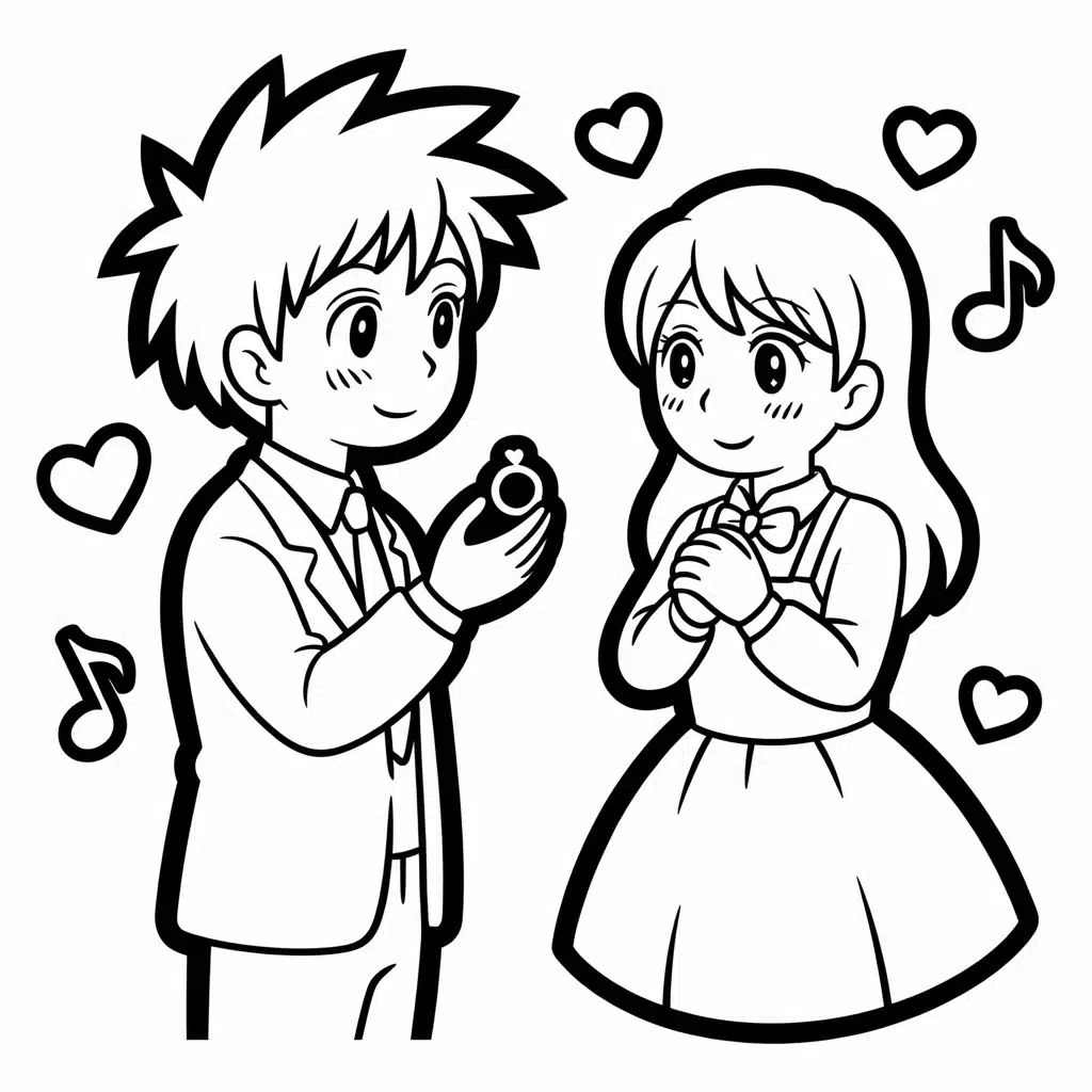 senpai romantic scene page