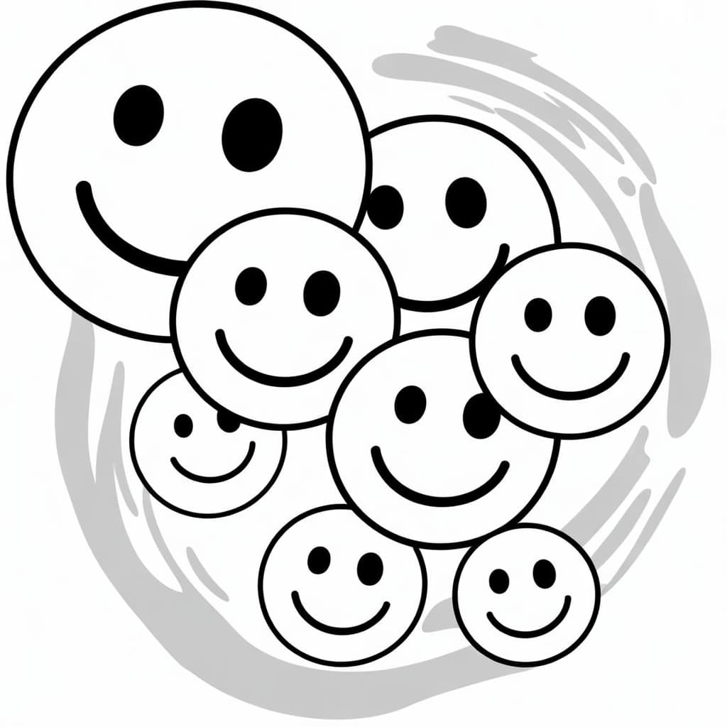 shapes coloring circle pattern