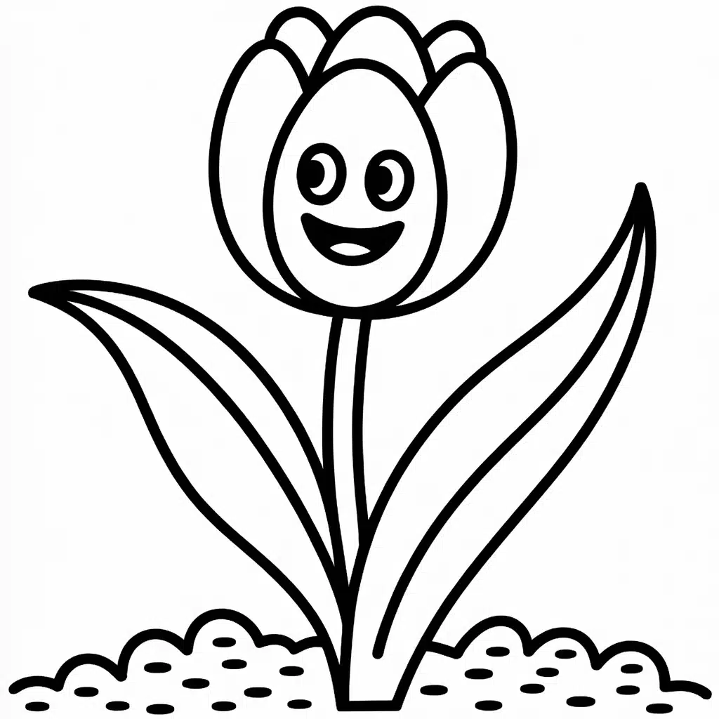smiling tulip
