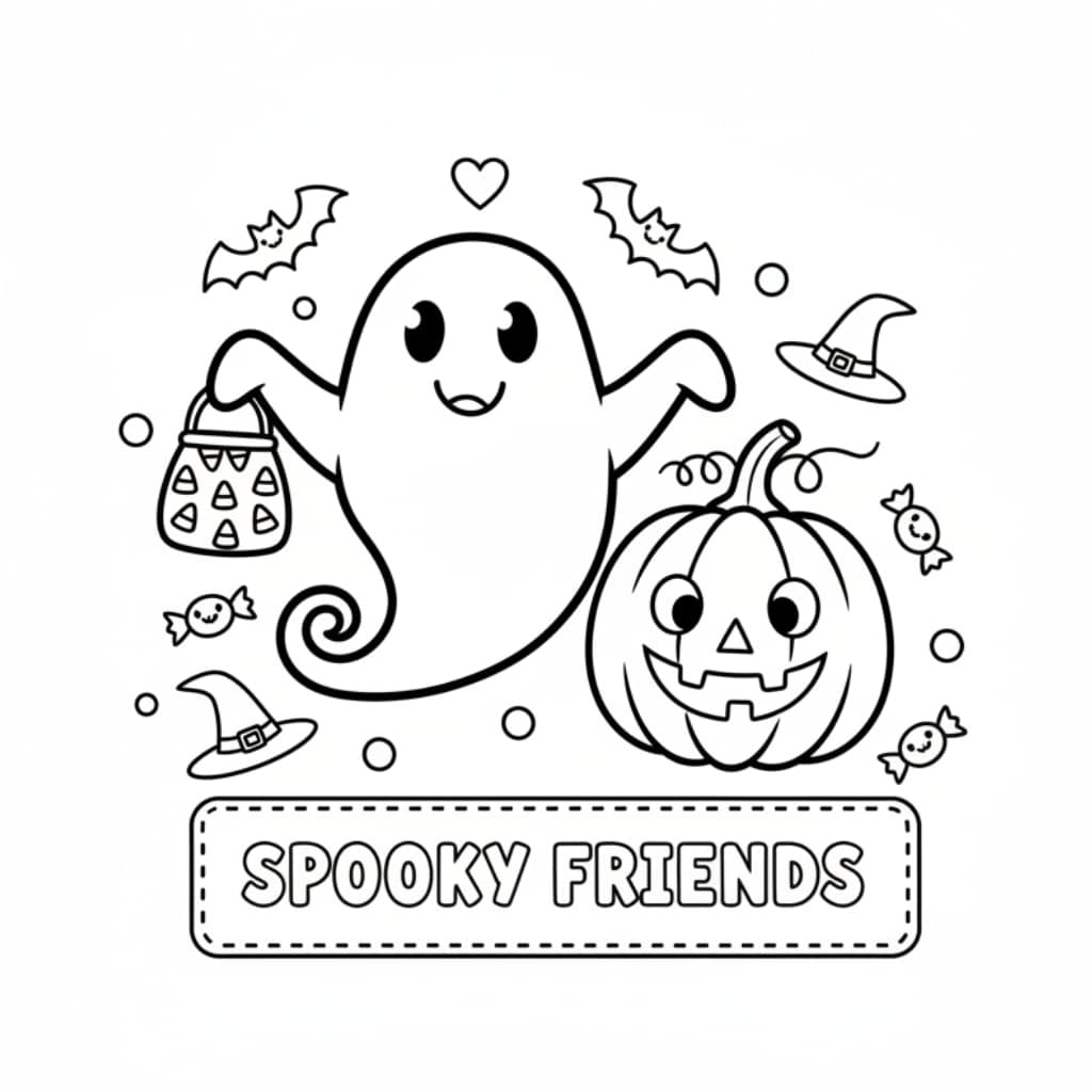 spooky friends