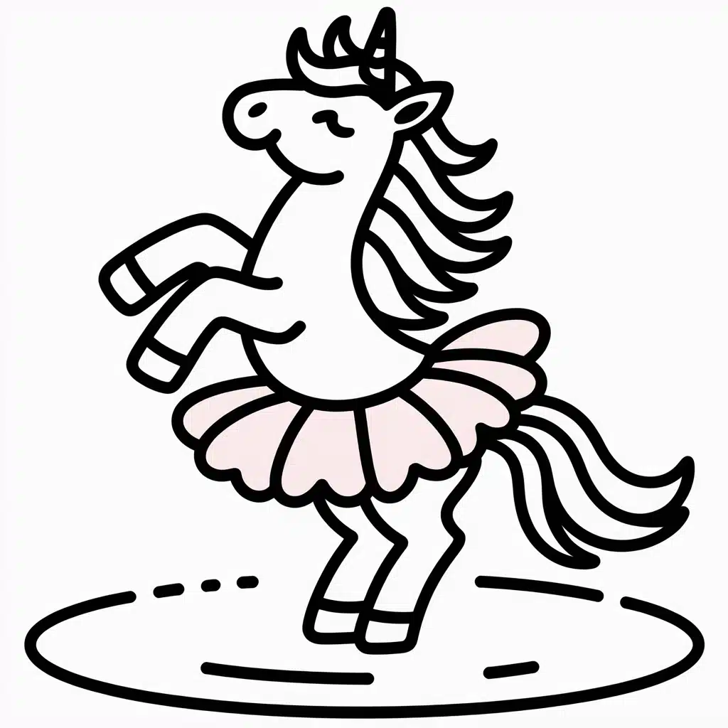 unicorn and a tutu