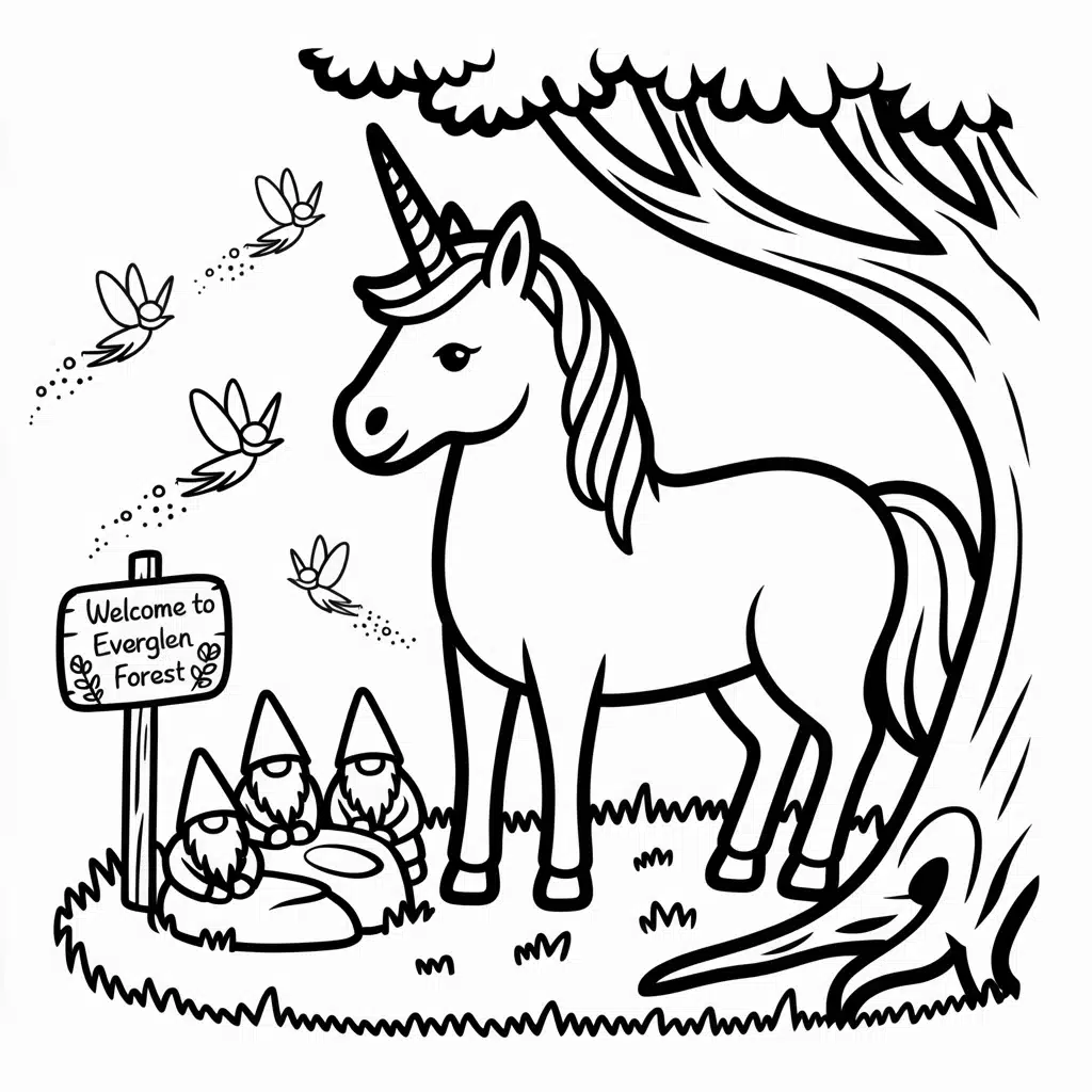 unicorn and magical creatures