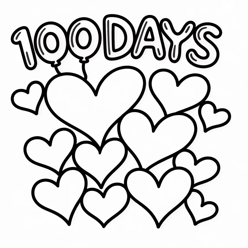 100-hearts-coloring-page