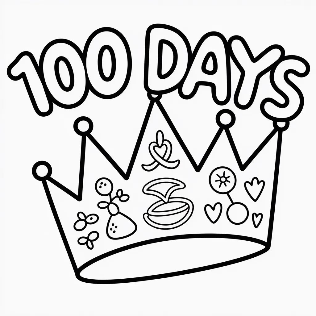 100th-day-crown