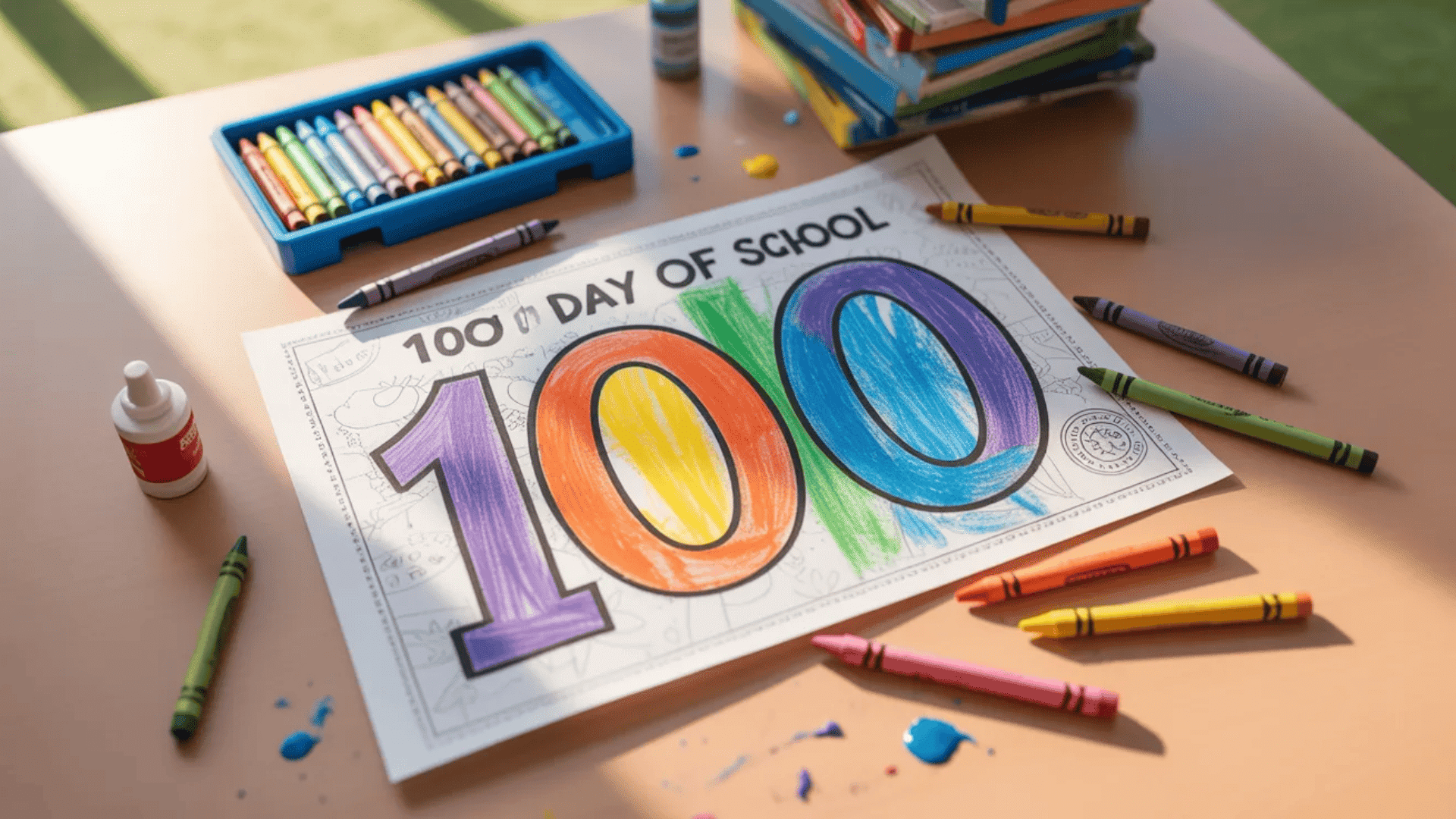 100th-day-of-school-coloring-page